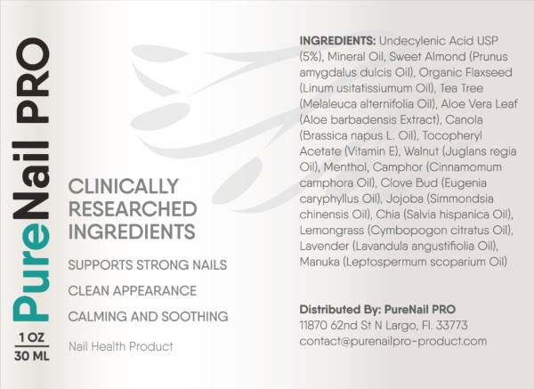 PureNail Pro supplement fact