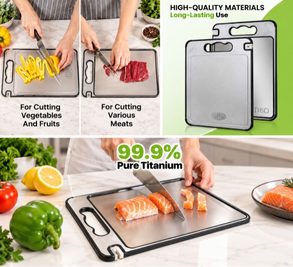 TIBO Titanium Cutting Board why choose
